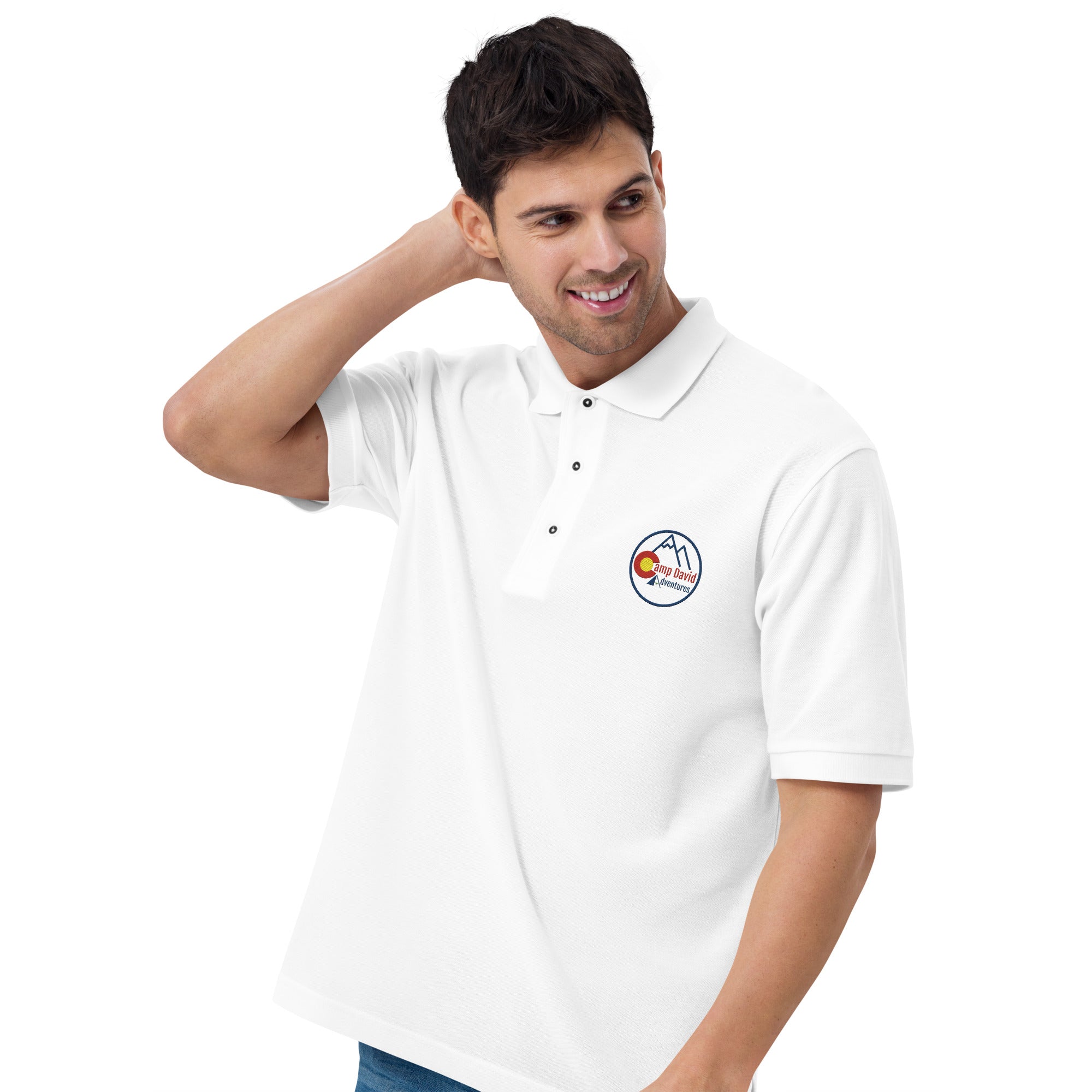 Men s Premium Polo Camp David Adventures Swag