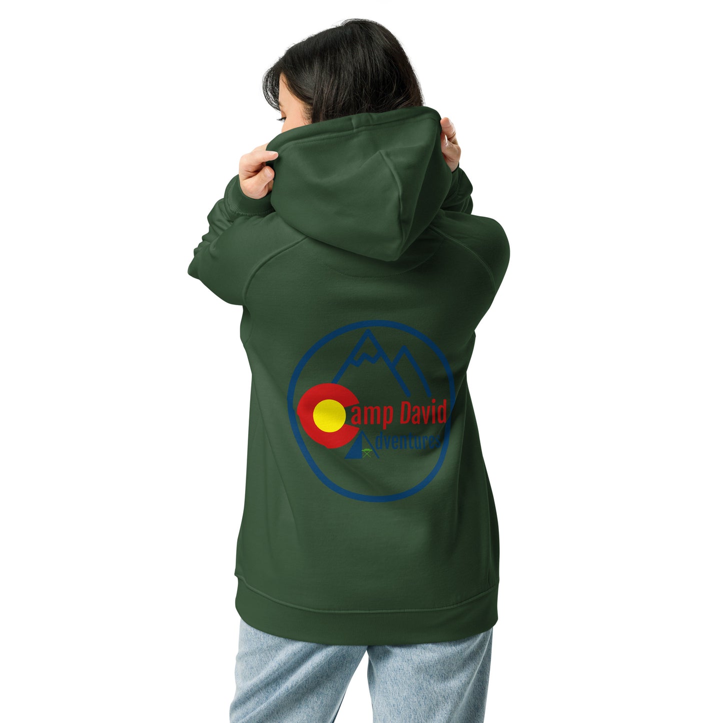 Unisex eco raglan hoodie